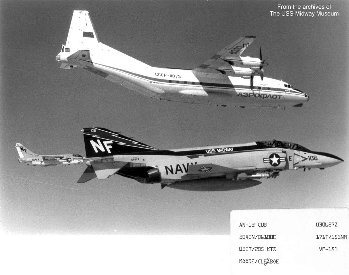 Click image for larger version

Name:	F-4 Phantom Phantom &amp; A-7 Corsair with Ан-12БК СССР-11875.jpg
Views:	119
Size:	769.2 KB
ID:	17436