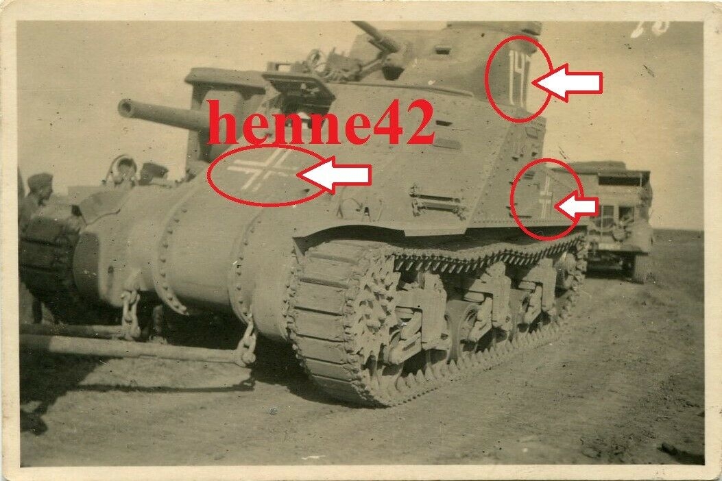 Click image for larger version

Name:	Foto-Wehrmacht-Russland-Beute-Panzer-Lee-Grant-M3-Turm-Nr-147-Balkenkreuz.jpg
Views:	341
Size:	335.2 KB
ID:	2708